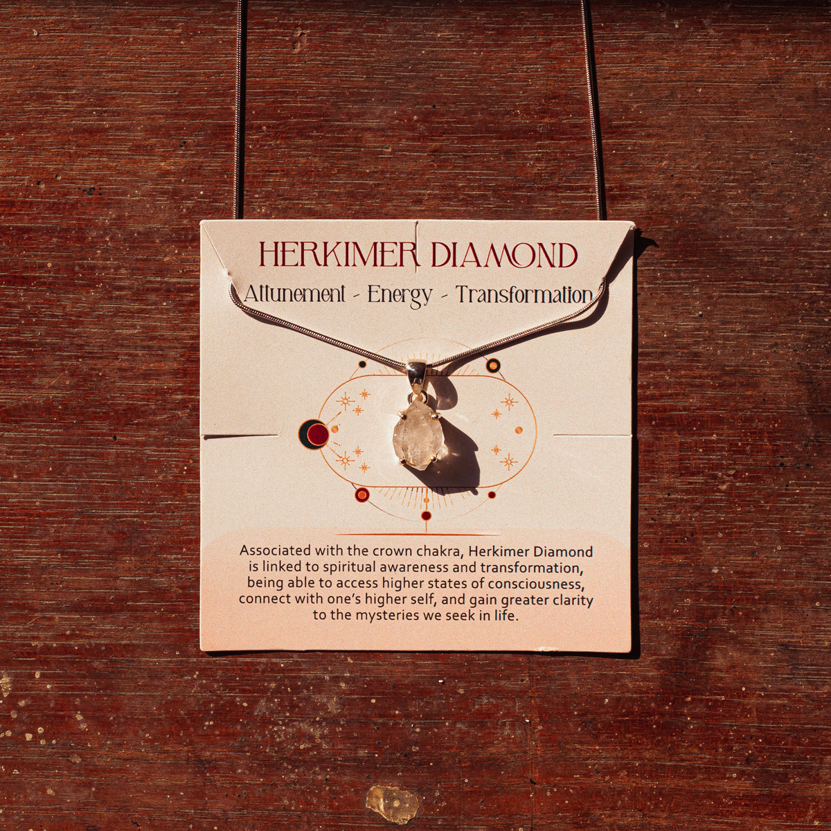Herkimer Diamond pendant