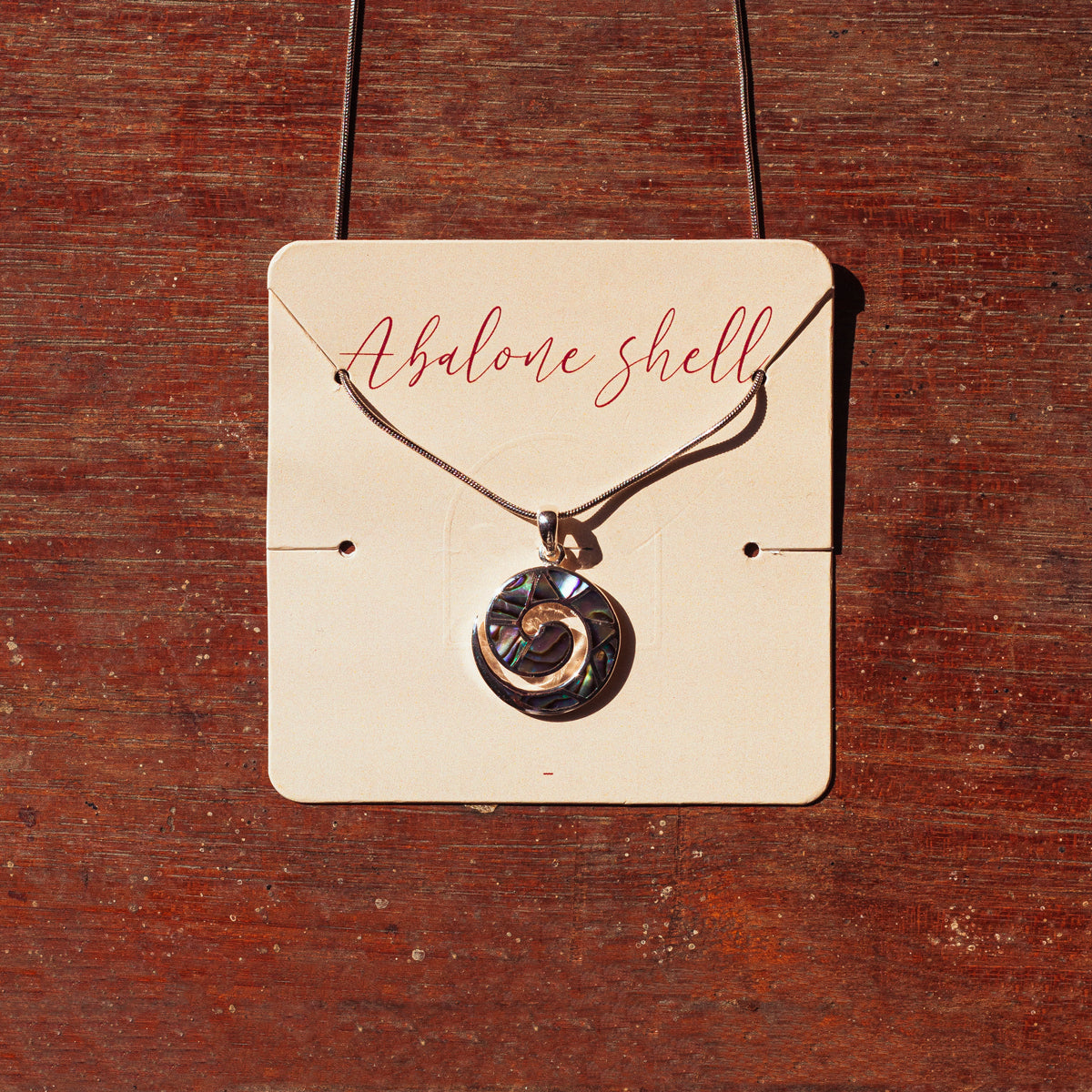 ABALONE PENDANT ( Spiral)