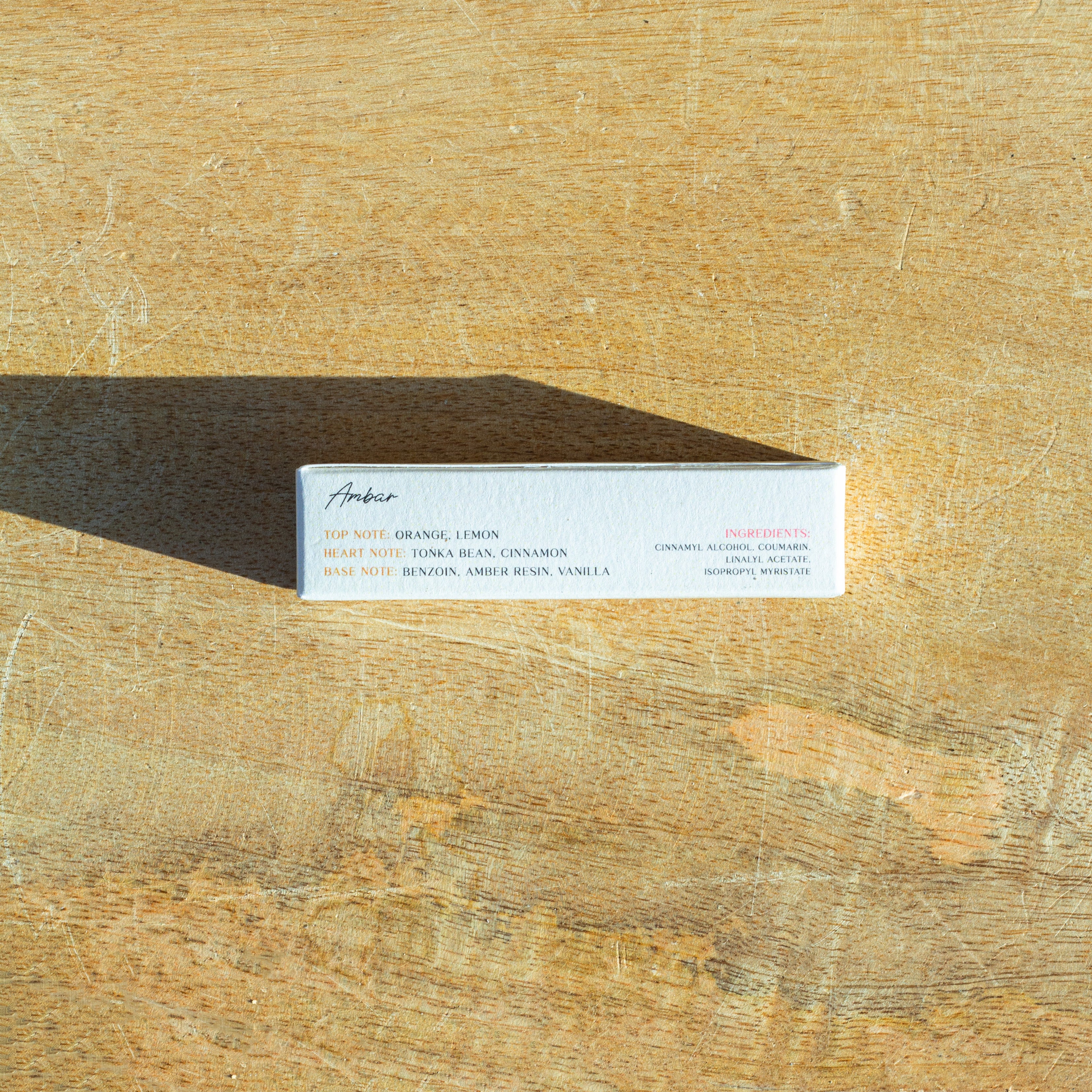 AMBAR - ROLL ON PERFUME (10ml)