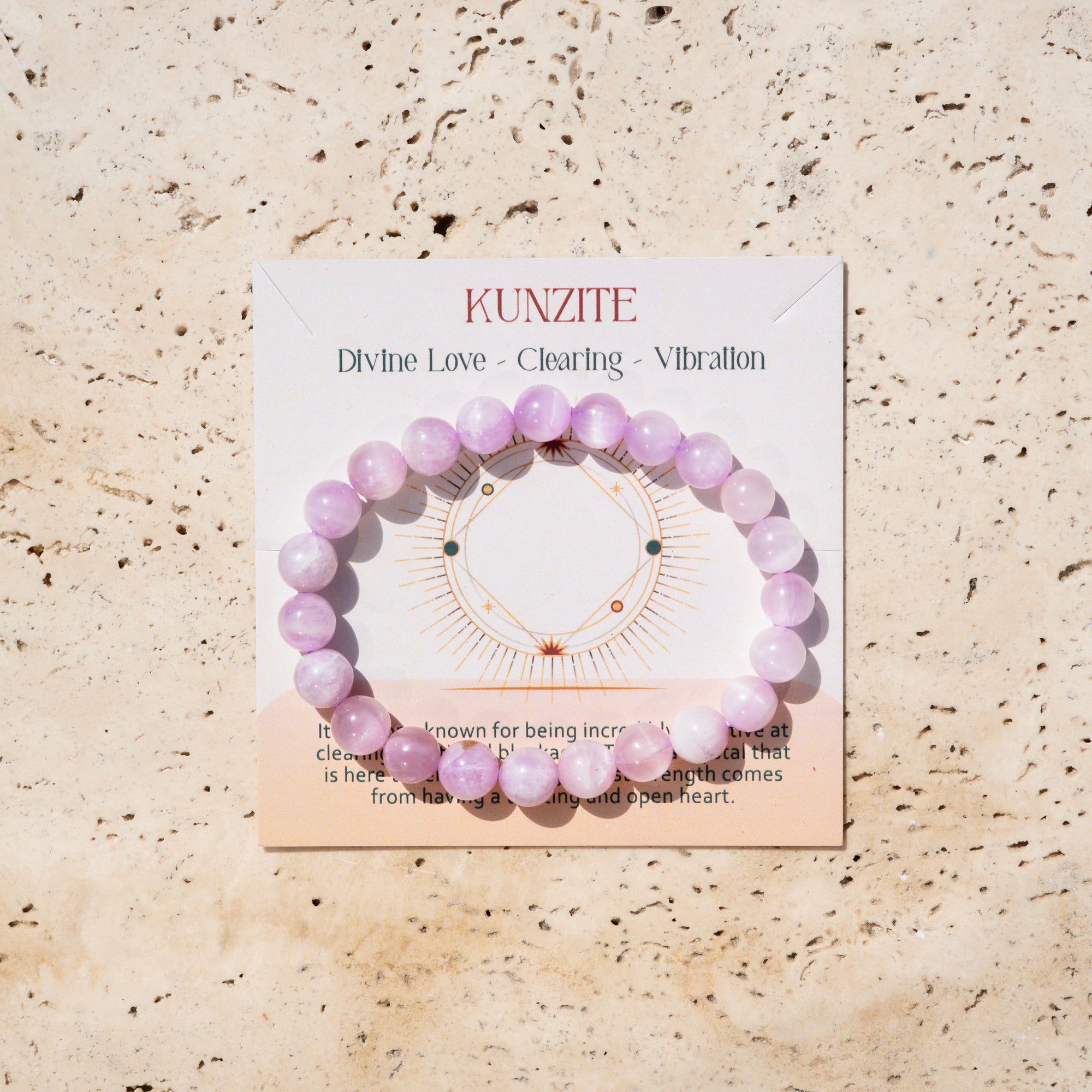 KUNZITE BRACELET