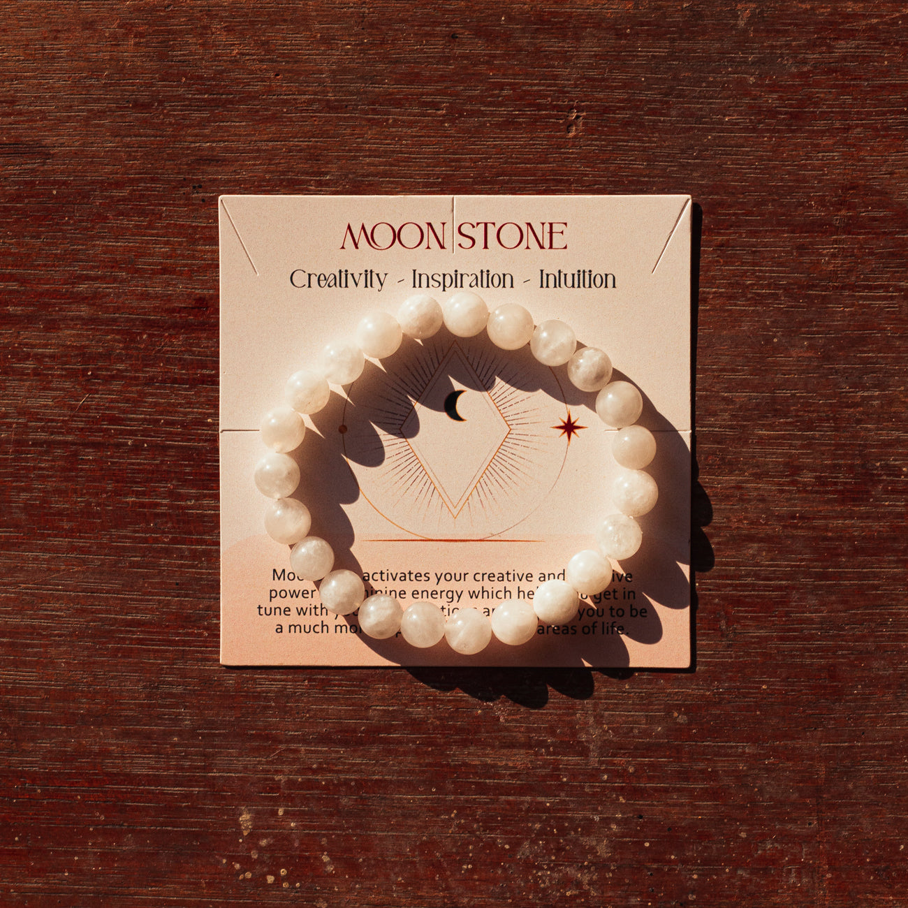 MOONSTONE BRACELET A+