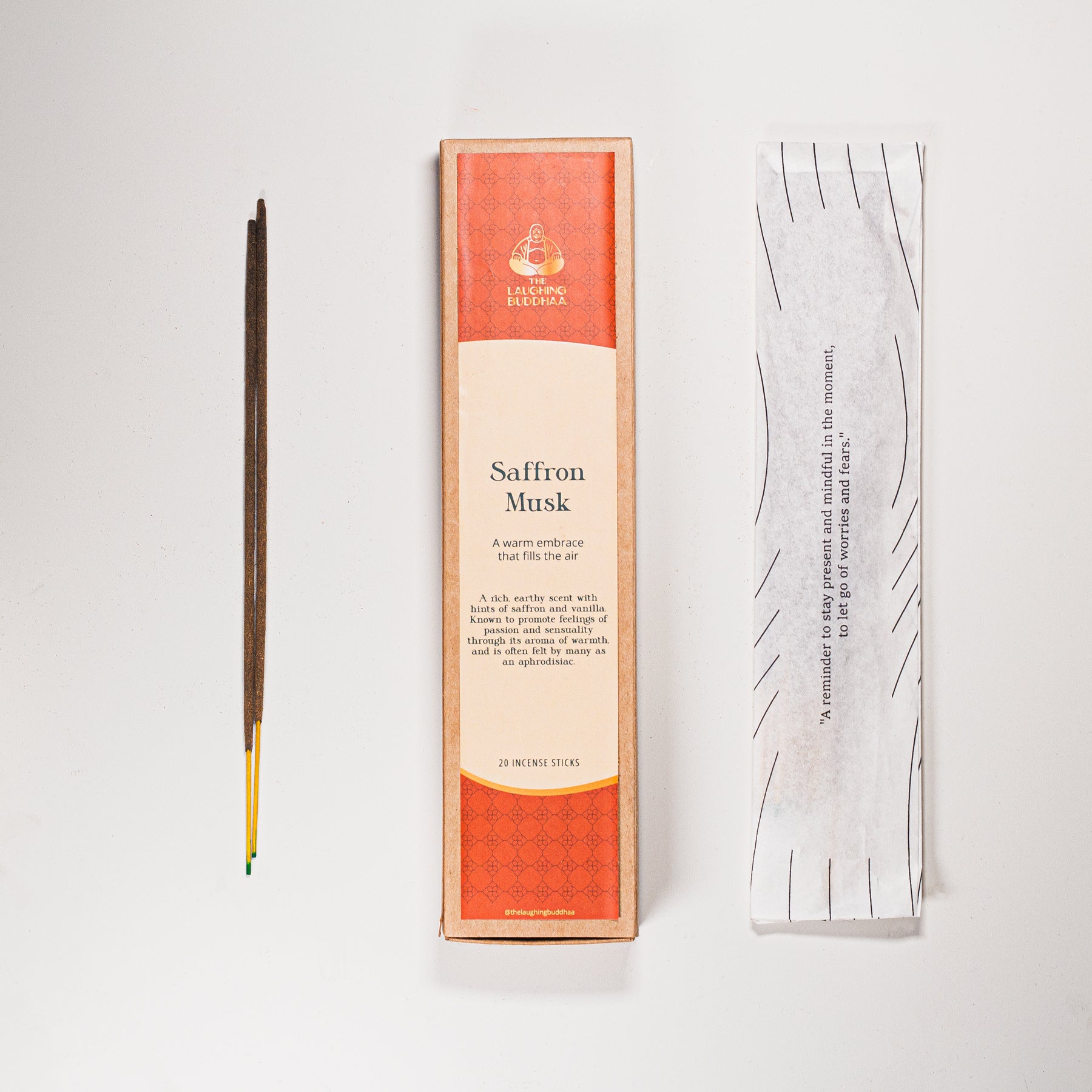 SAFFRON MUSK INCENSE STICKS