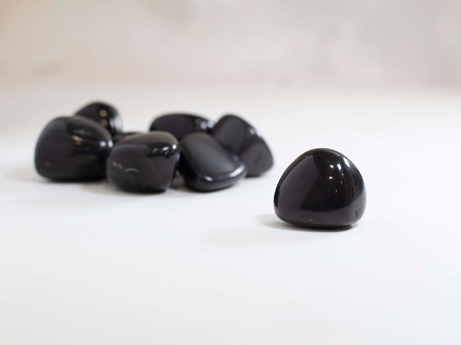 Black Obsidian Tumble Stone