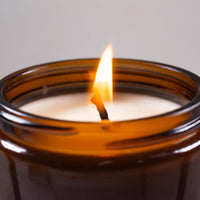 Burning Oudh Cardamom Scented Candle 