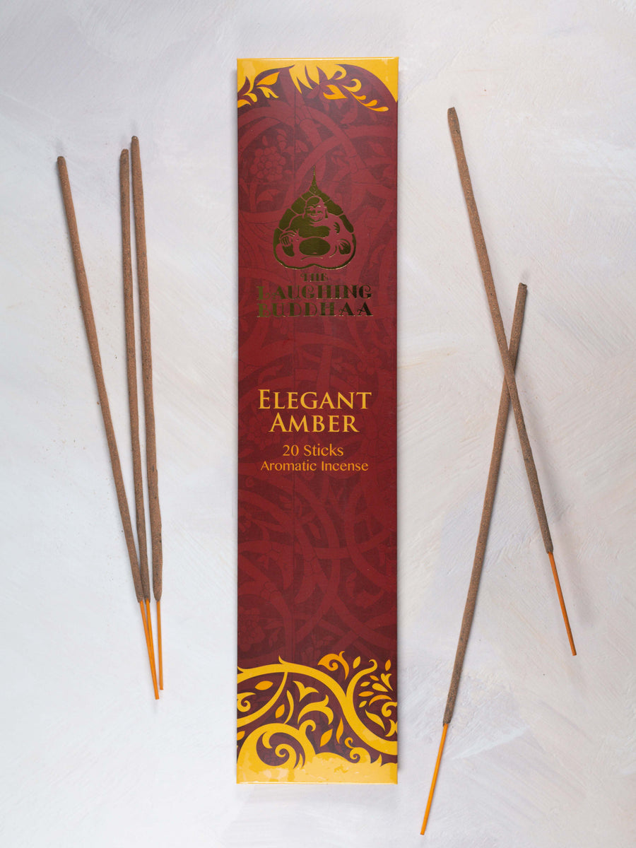 Elegant Amber Incense Sticks