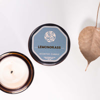 Lemongrass Scented Candle 